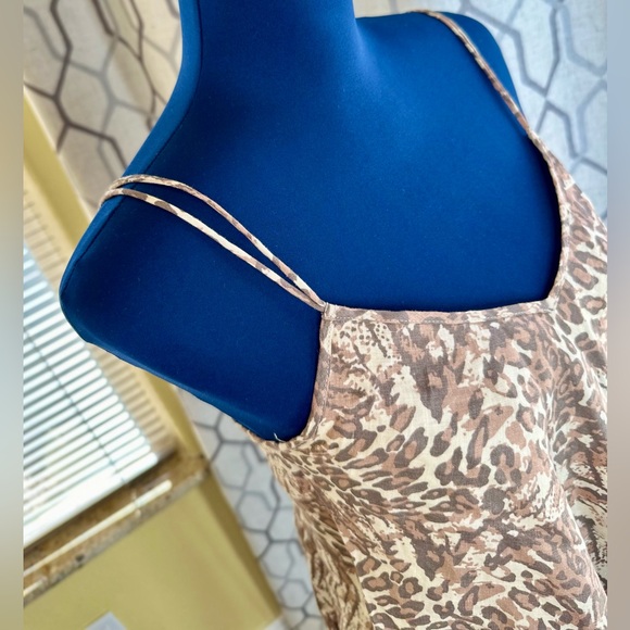 NEW! Spell & the Gypsy Collective Leopard Print Linen Ada Cami - Picture 8 of 15